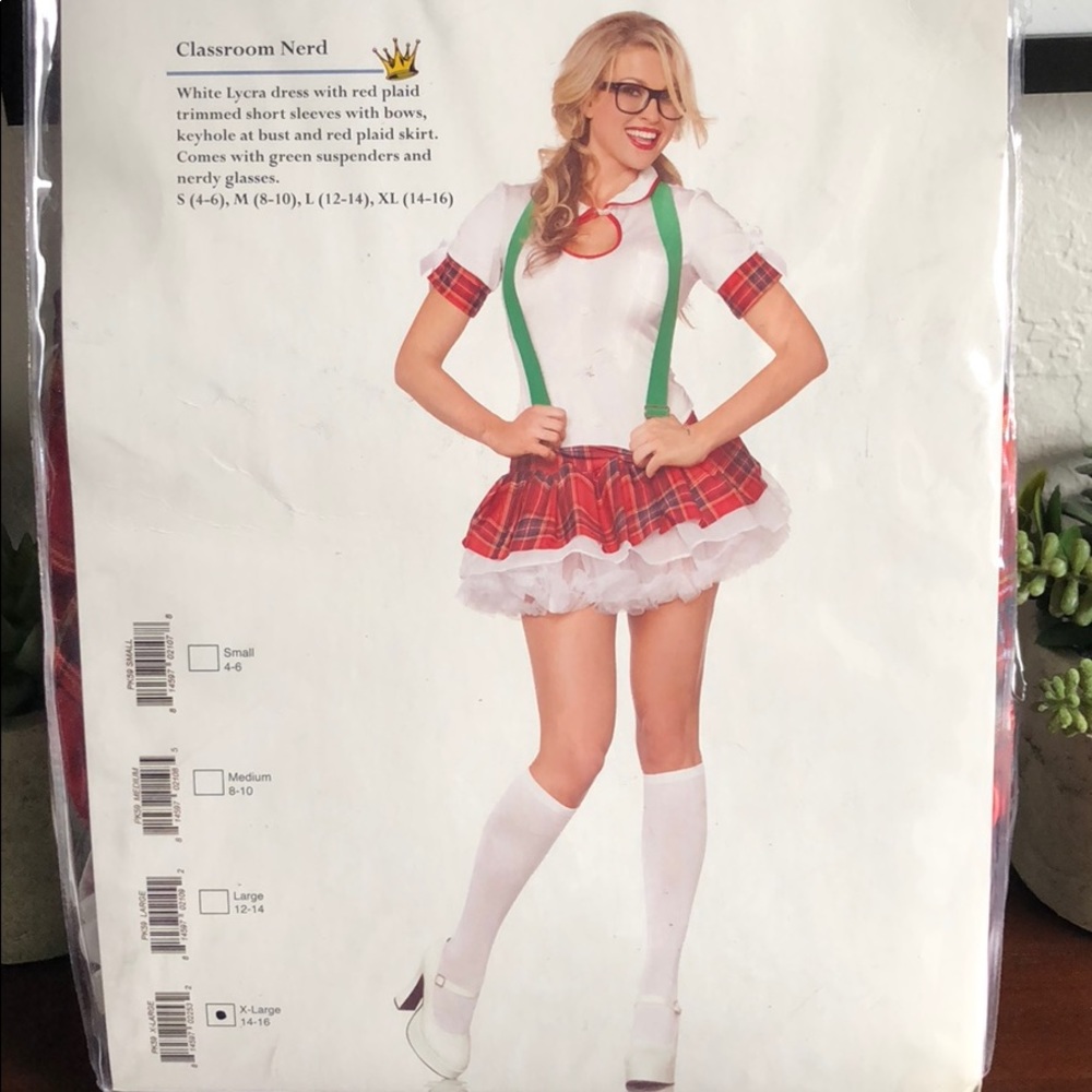 Classroom nerd Halloween costume dress only